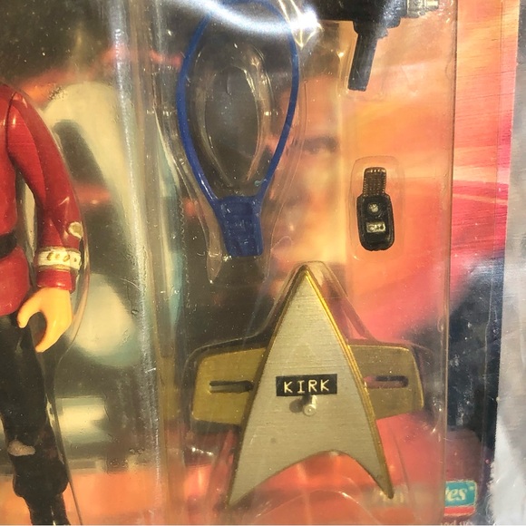 NWT Vintage 1994 Star Trek Captain Kirk Action Figure - Picture 12 of 16